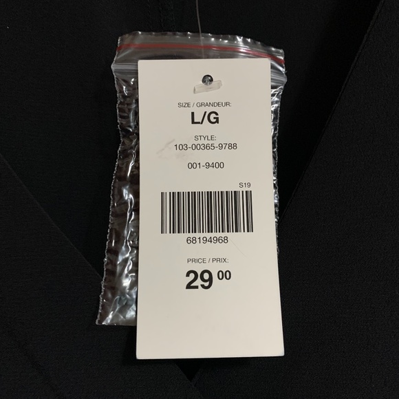 Button-Detailed High/Low Blouse - Picture 3 of 3